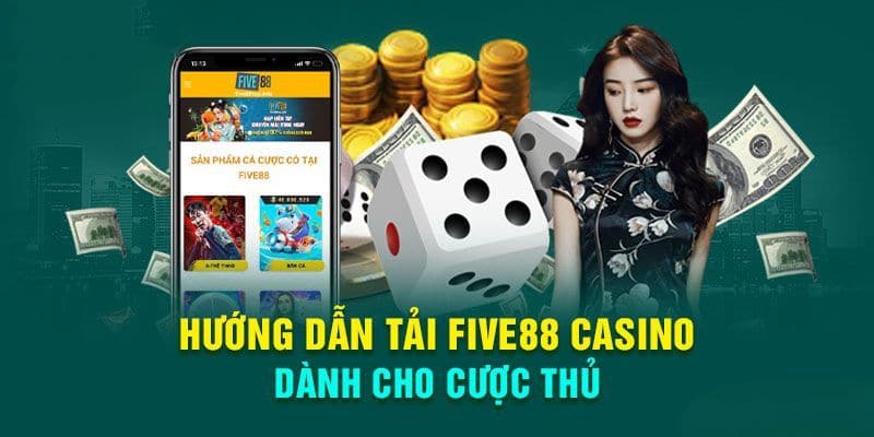 Thực hiện tại ứng dụng Five88 với các bước đơn giản